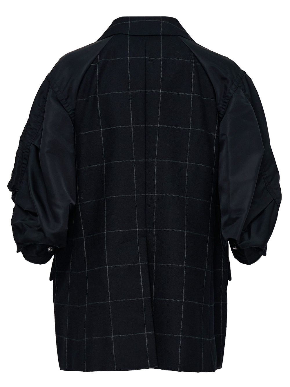 Windowpane X Nylon Twill Jacket