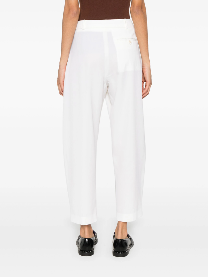 Iconic Cropped Pleated Trouser