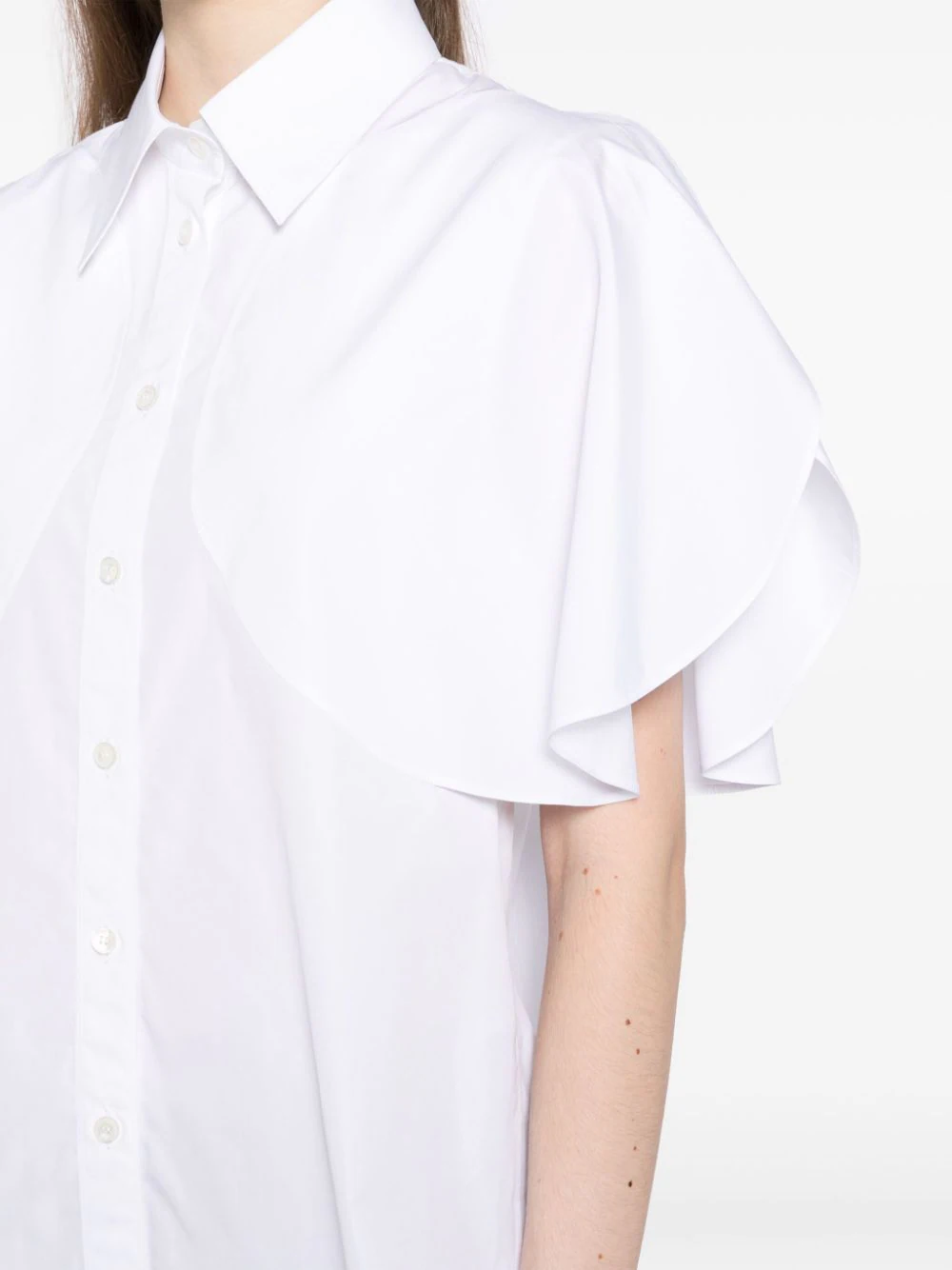 Cotton Round Sleeve Shirt