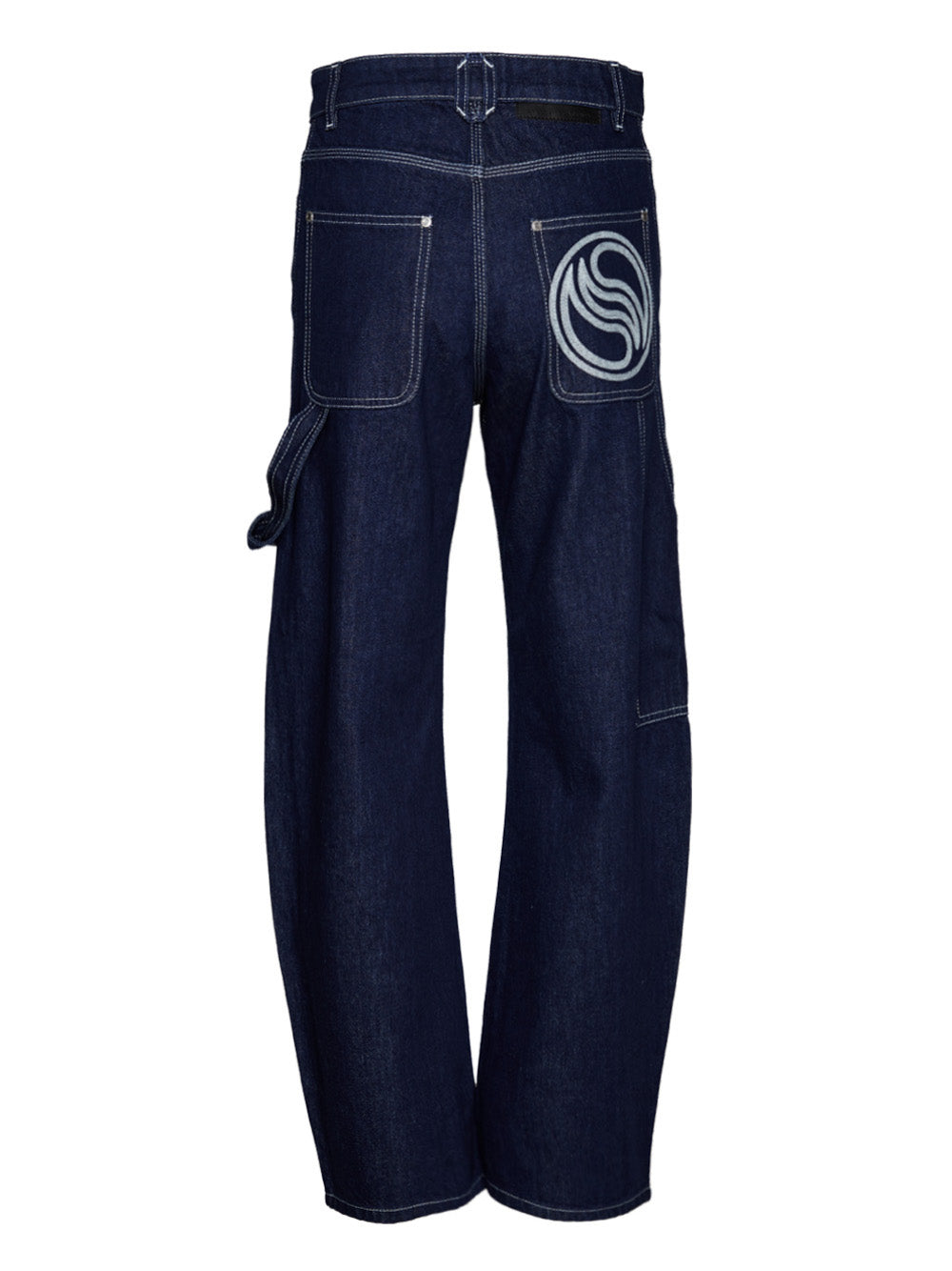 Dark Blue S-Wave Banana Jeans