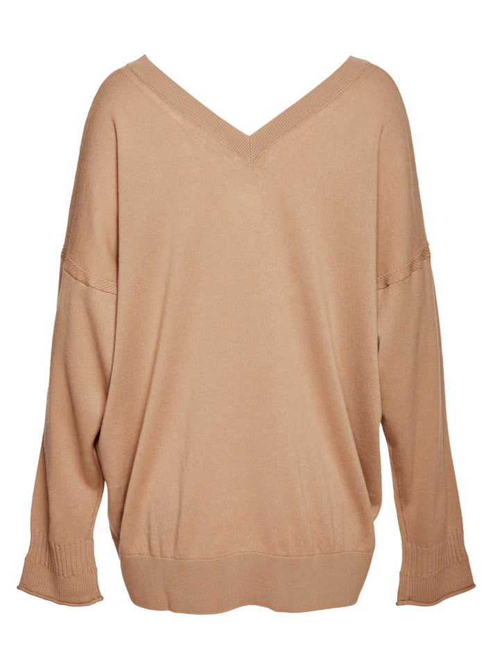 Iconic Merino Knit V Neck Jumper