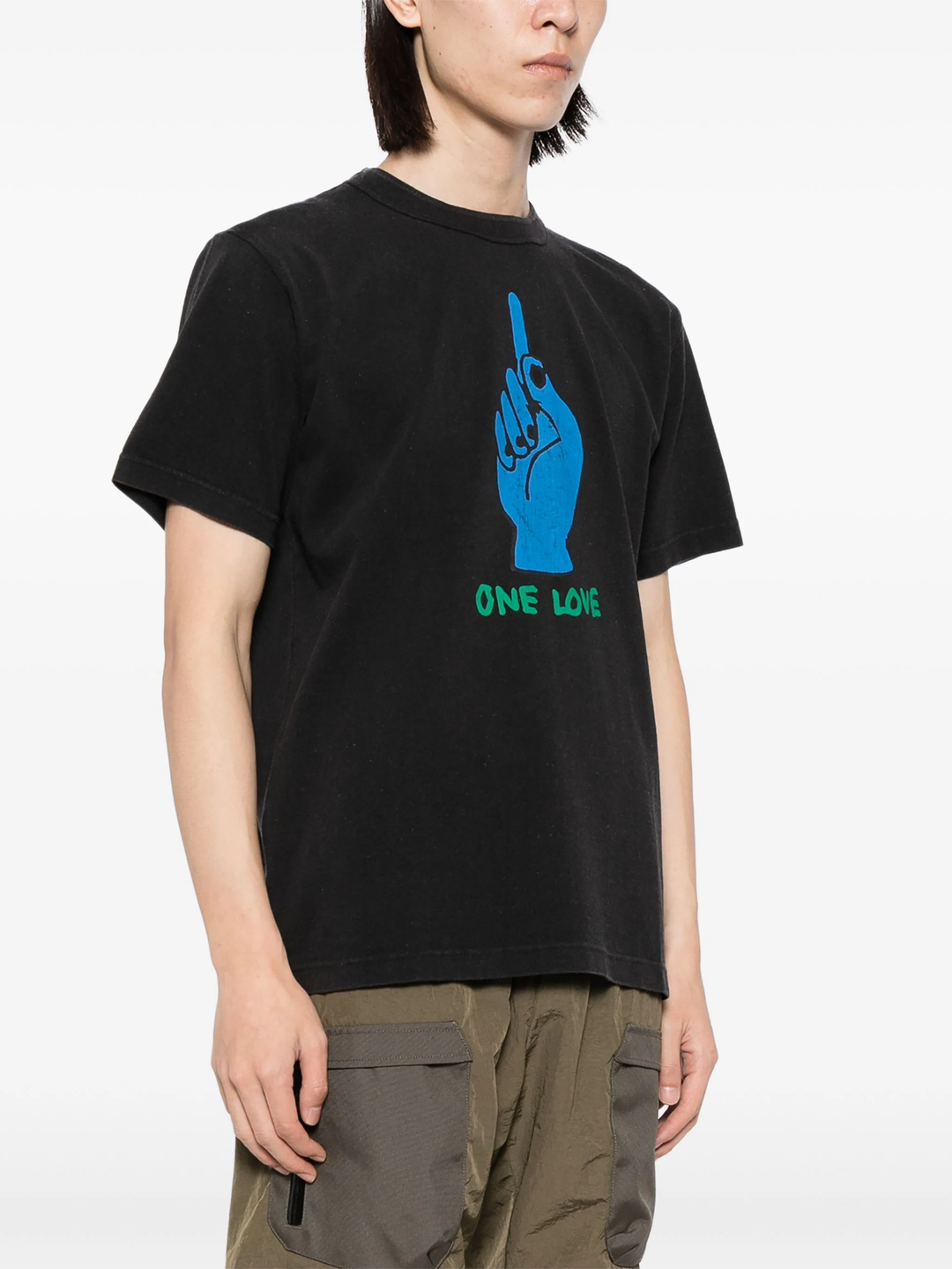 Gonz sacai ONE LOVE T-Shirt