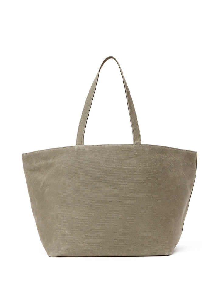 Punch Tote Bag In Wax Canvas