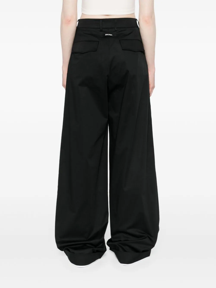 Label Cuffed Pants