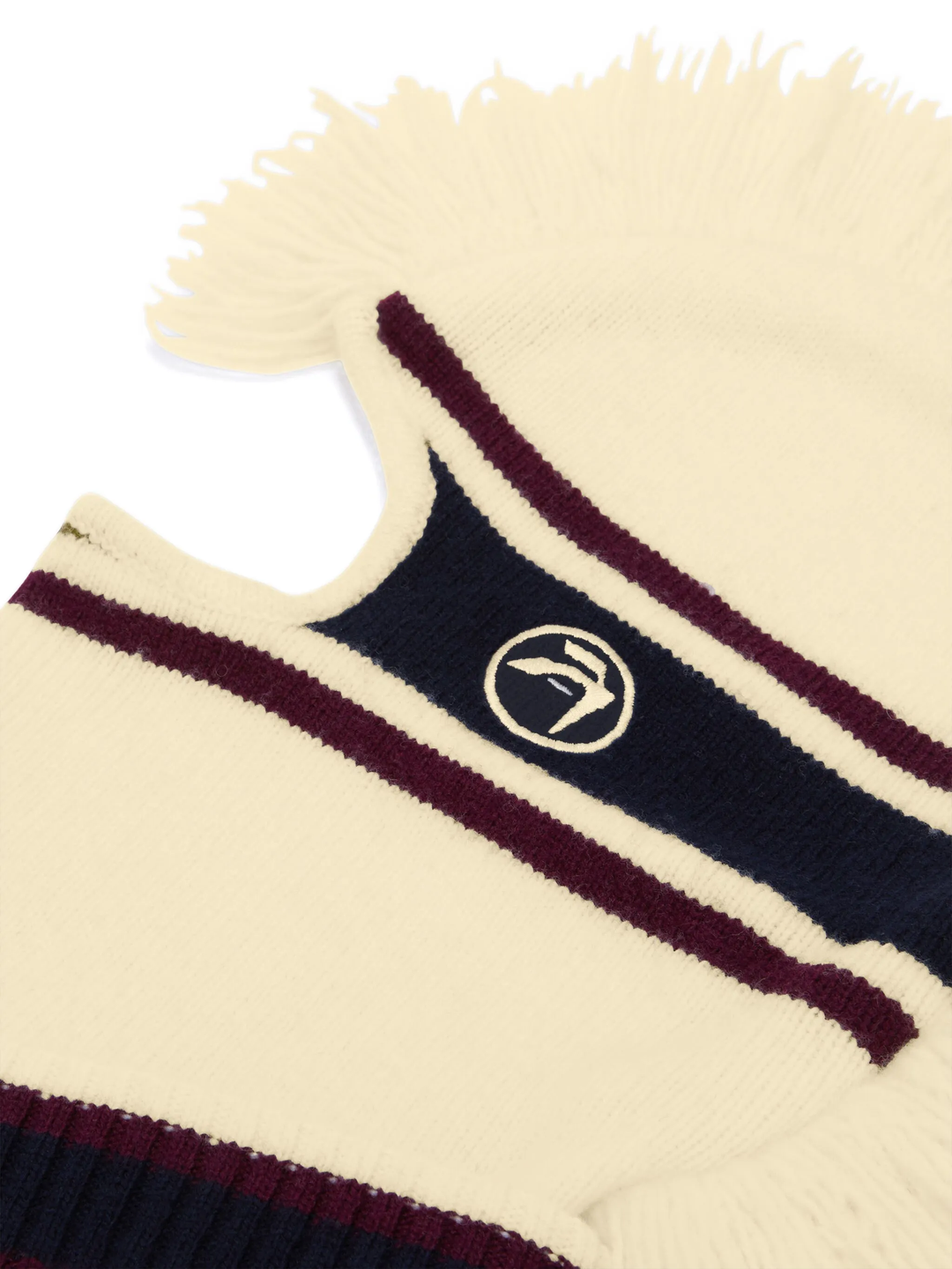 Fringe Knit Balaclava