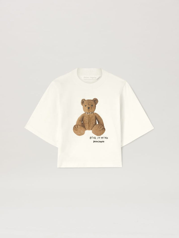 Bear In Mind Cropped Tee