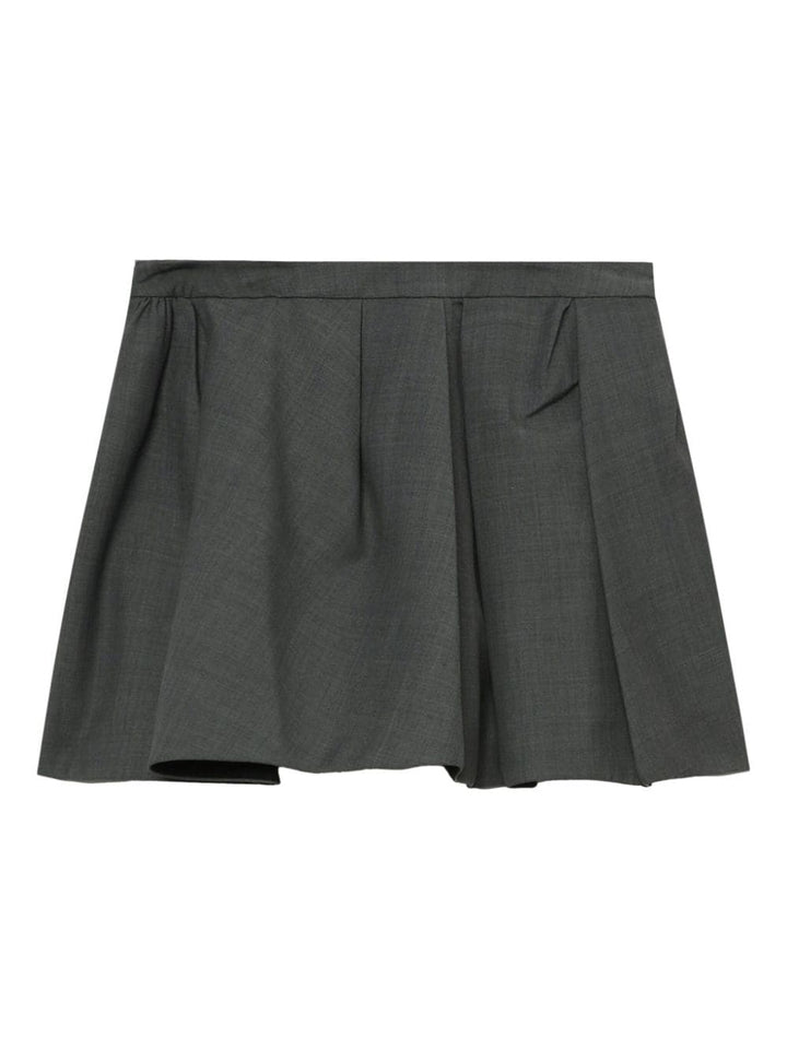 Irregular Pleated Skirt