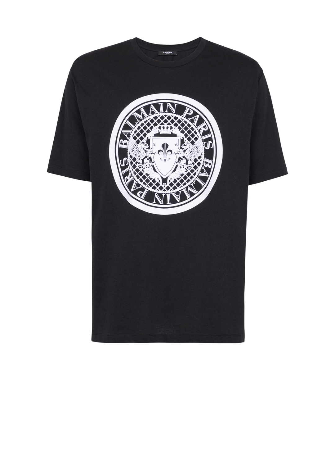 Straight Fit Coin Flock T-Shirt