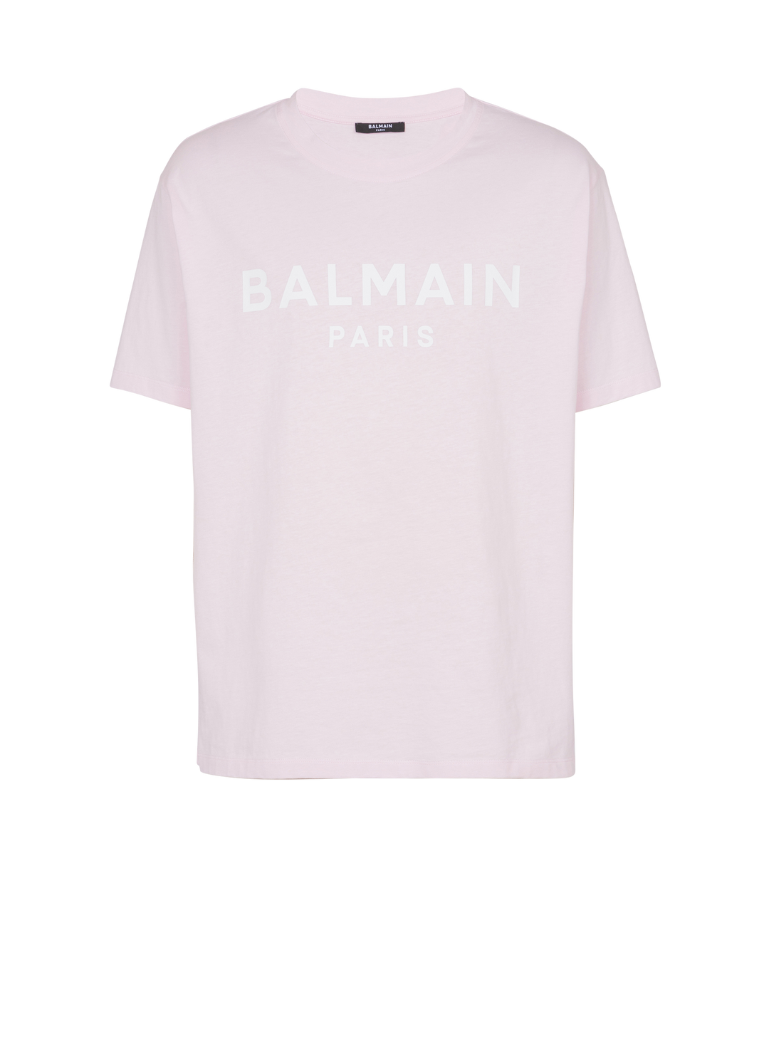 Straight Fit Balmain Print T-Shirt