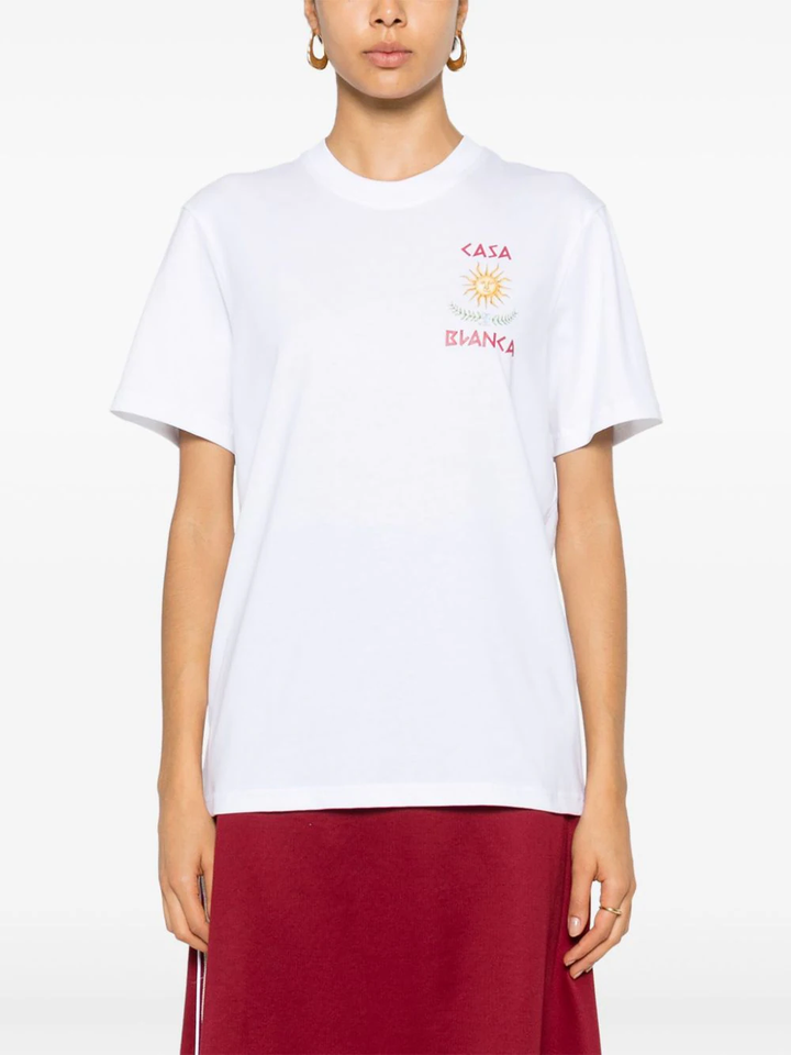 Le Temple Du Savoir Printed T-Shirt