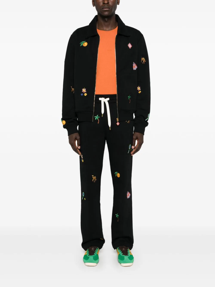 Elements Crayon Embroidered Sweater