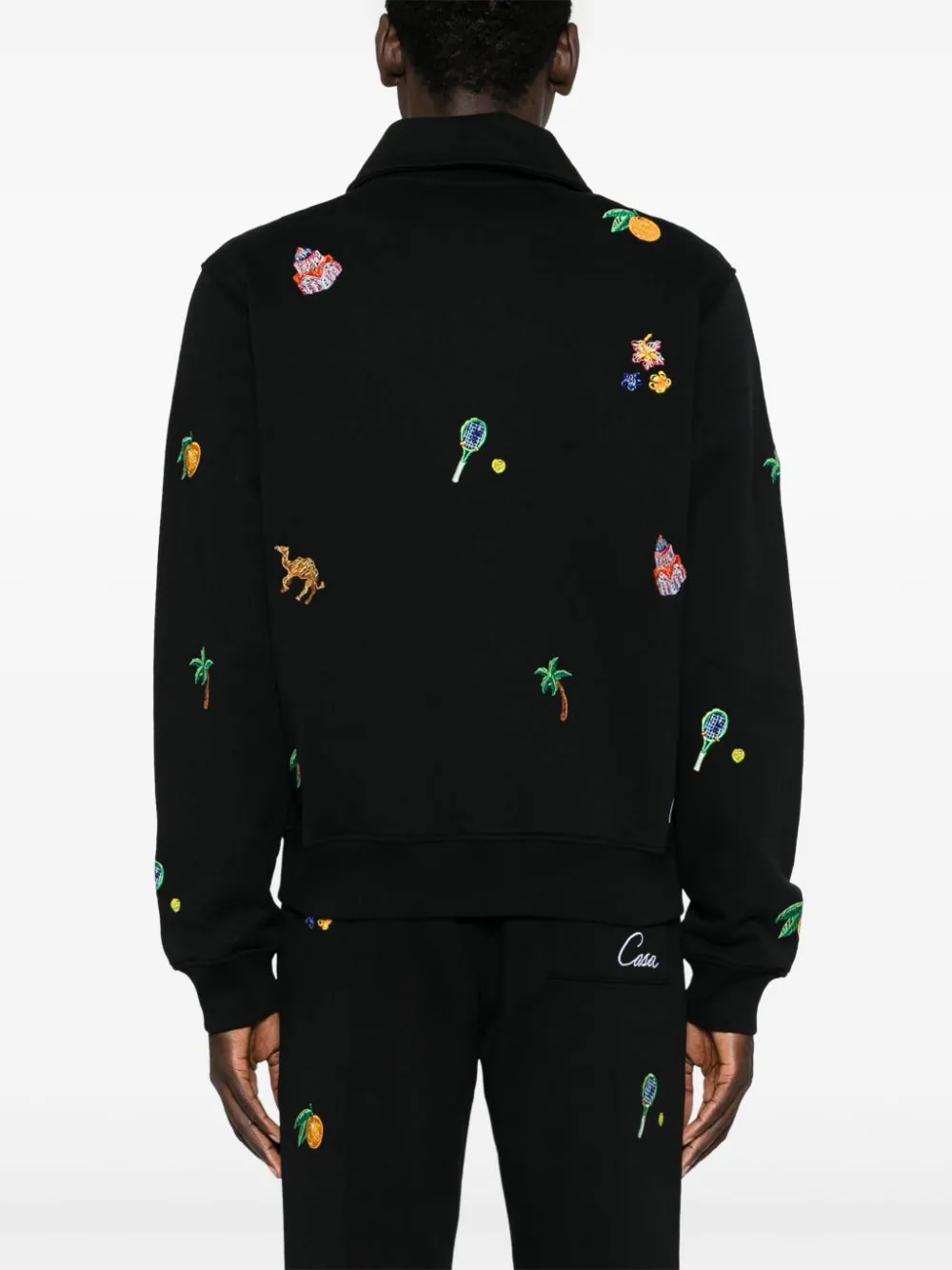 Elements Crayon Embroidered Sweater