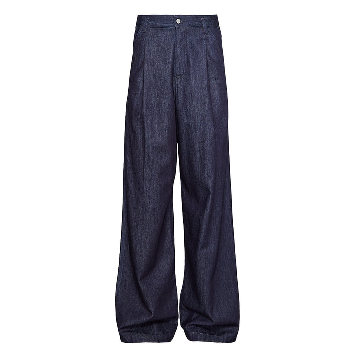 Lightweight Indigo Twill Rinsed Jeans