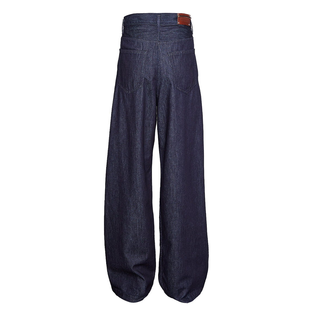 Lightweight Indigo Twill Rinsed Jeans