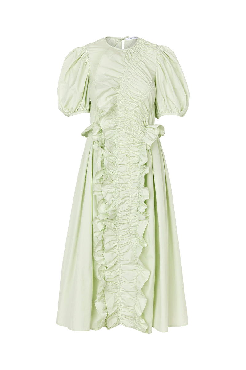 Oriella Dress Cotton Pistachio