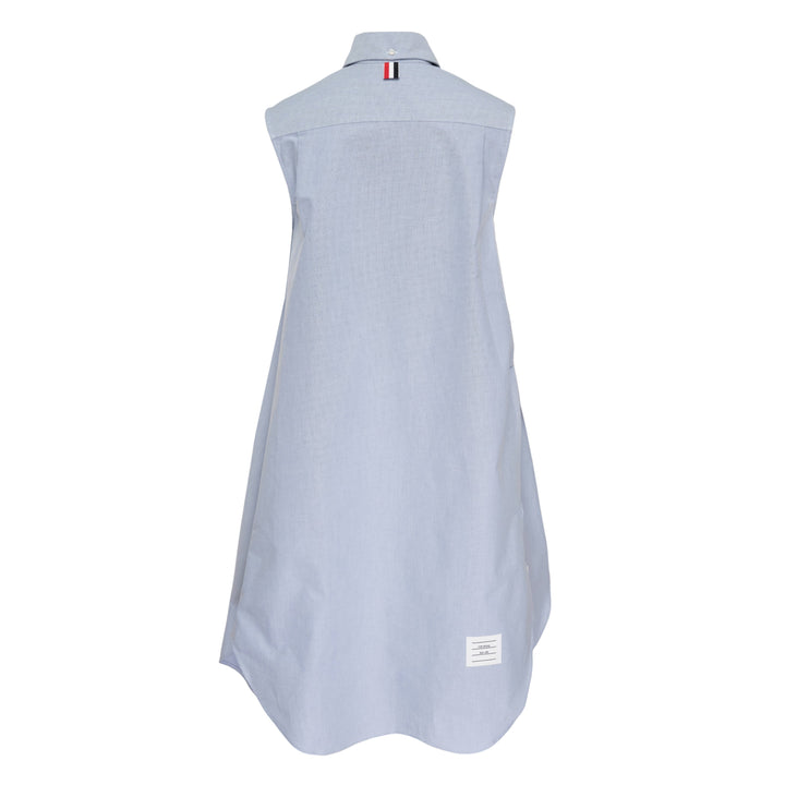 Oversized Sleeveless Shirt Dress