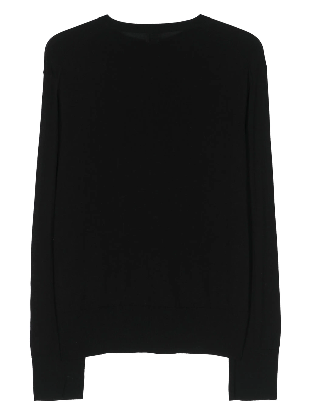 Crew-Neck Silk Cashmere Knit Top