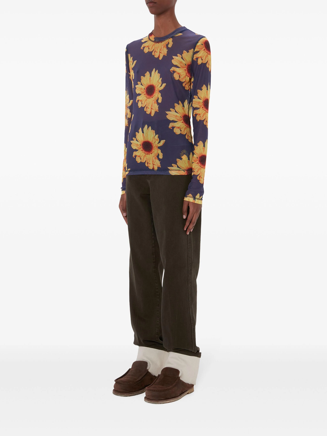 Long Sleeve Underpinning Logo Tee