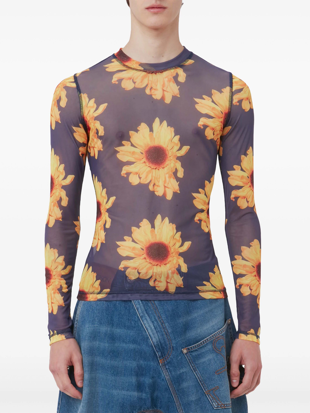 Long Sleeve Underpinning Logo Tee