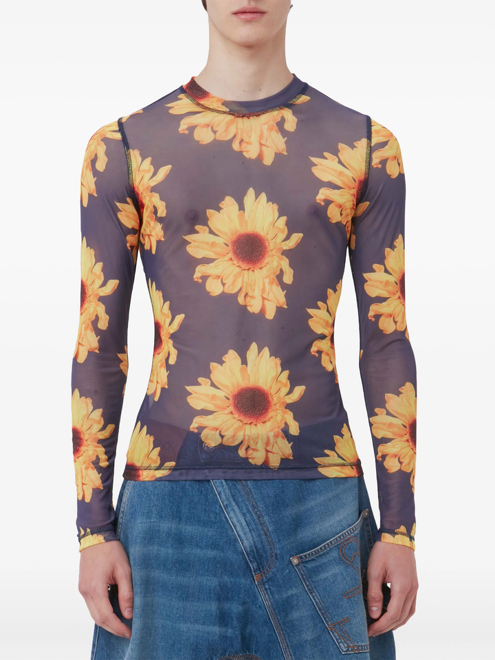 Long Sleeve Underpinning Logo Tee