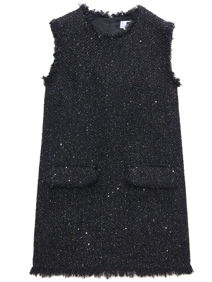 Glittery Tweed Dress