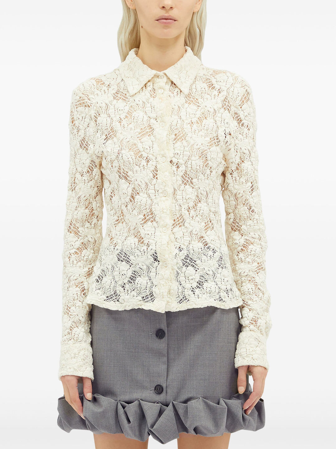 Flower Lace Shirt