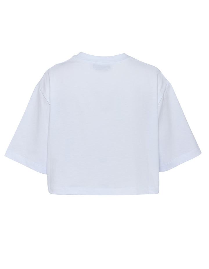 Brushstroke Logo Cropped Tee