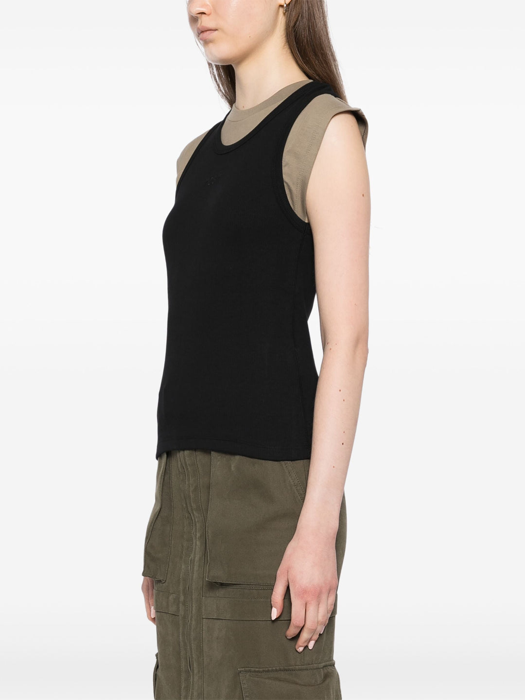 Faux Layering Tank Top