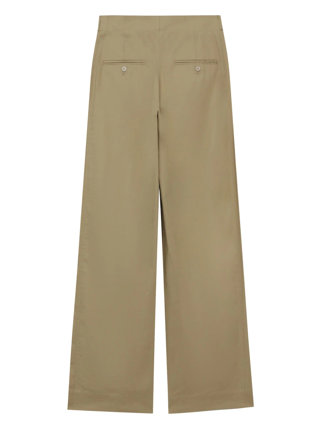 Wide Leg Pleated Trousers