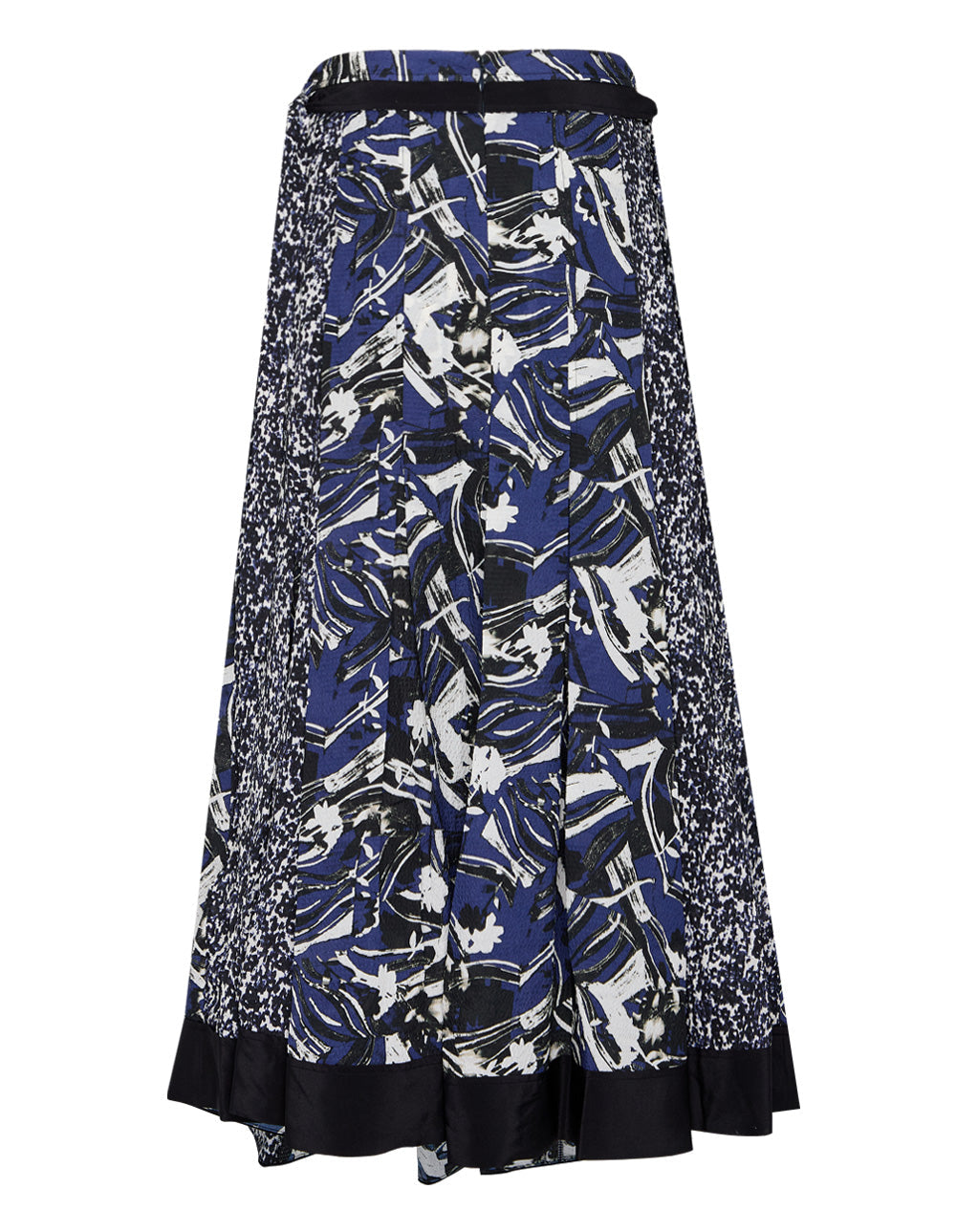 Floral Impressions Pleated Skirt