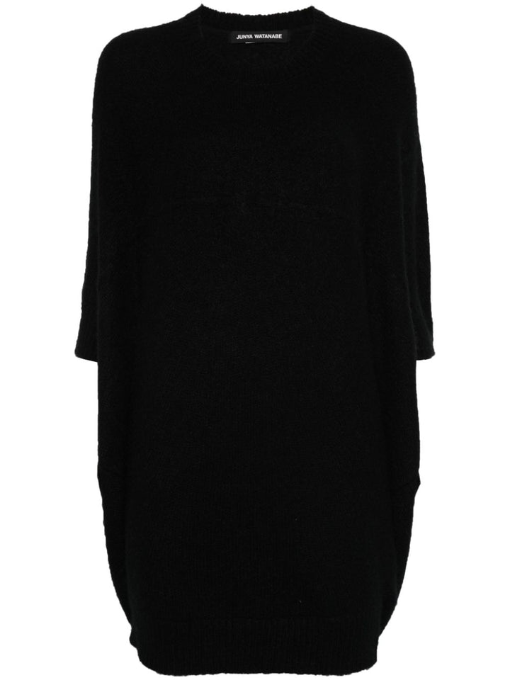 Wool Mohair Jacquard Enamel Top