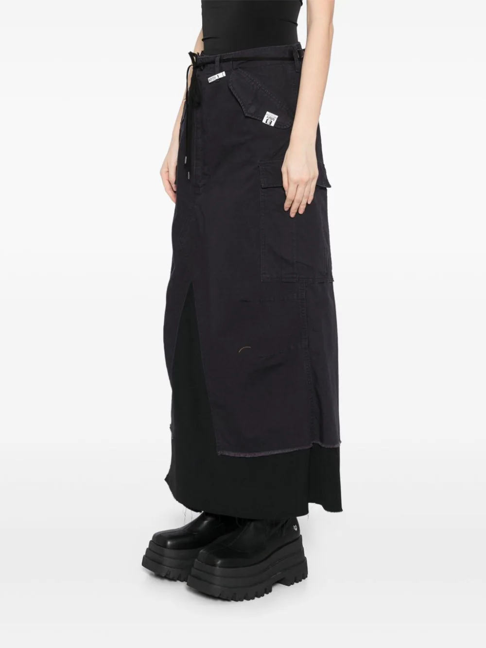 Millitary Pants Combined Skirt