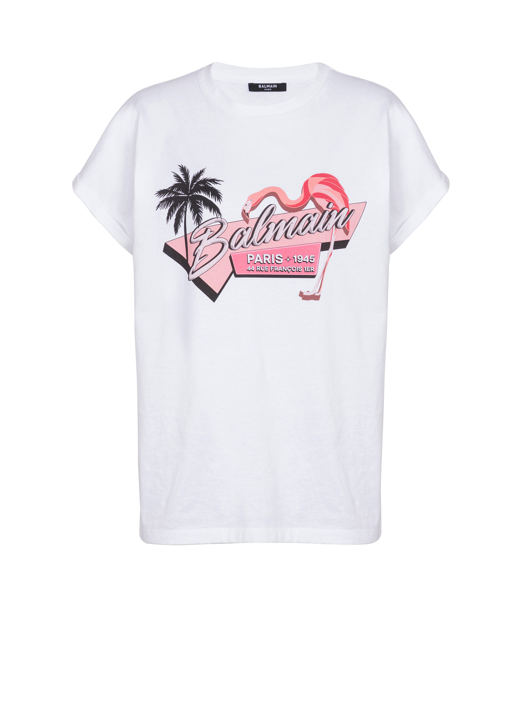 Flamingo Print T-Shirt