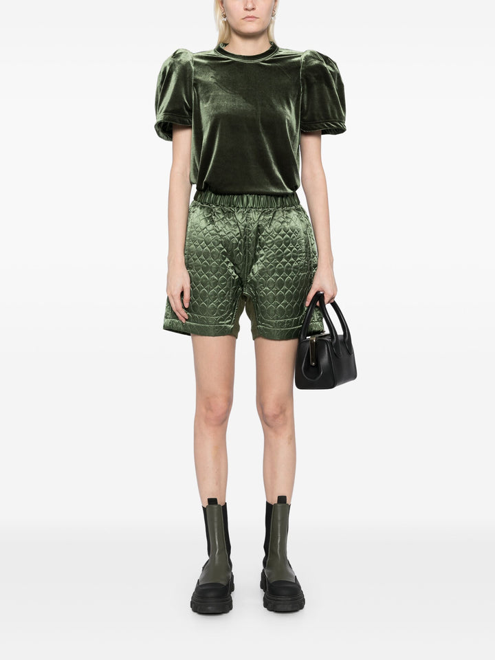 Velour Stretch T-Shirt