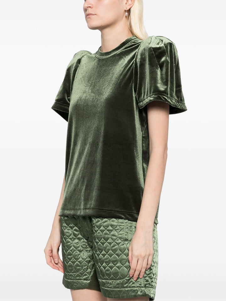 Velour Stretch T-Shirt