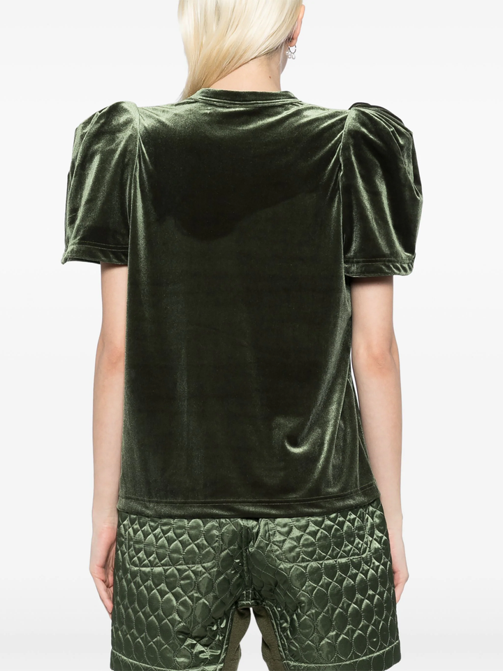 Velour Stretch T-Shirt