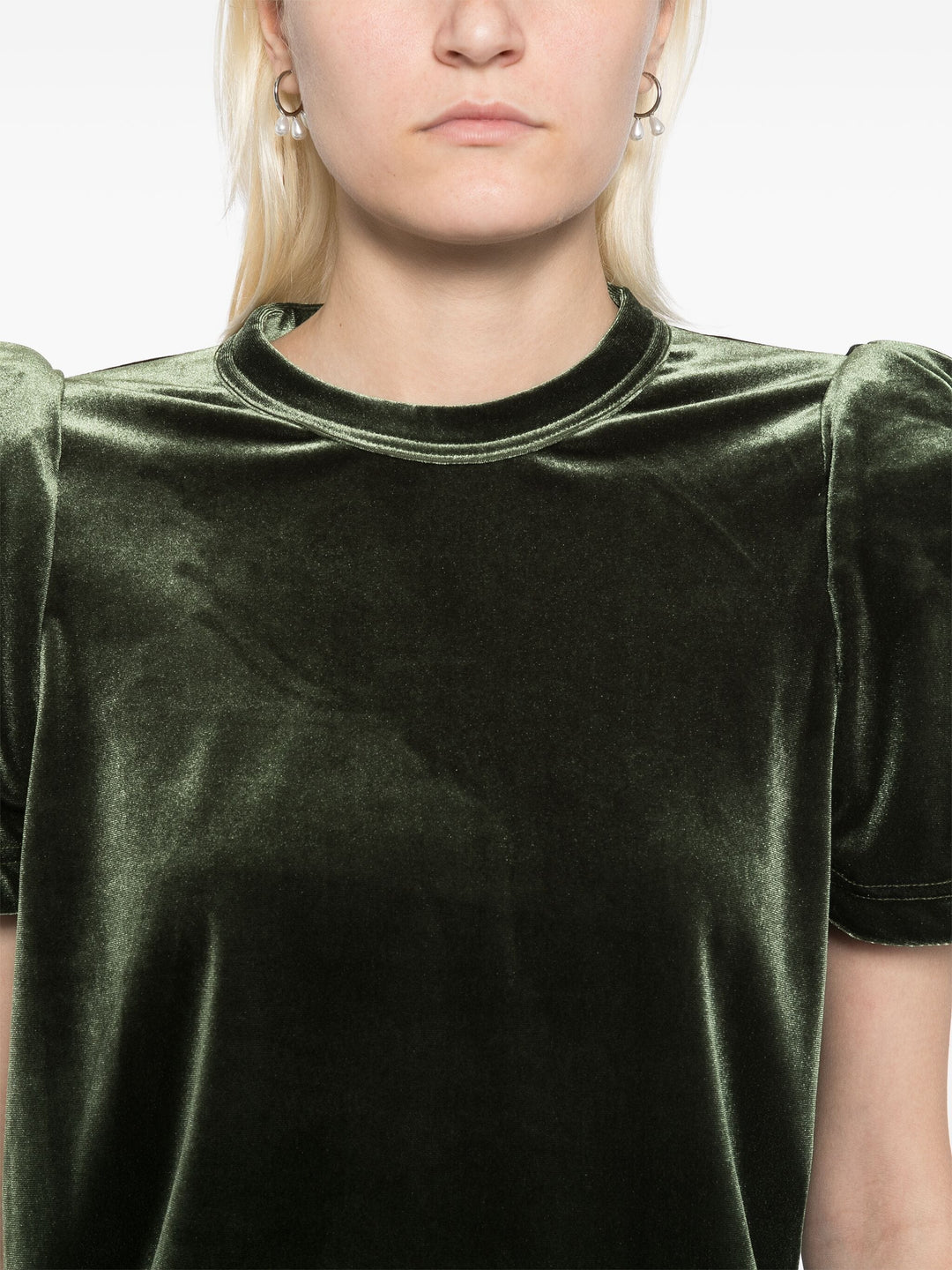 Velour Stretch T-Shirt