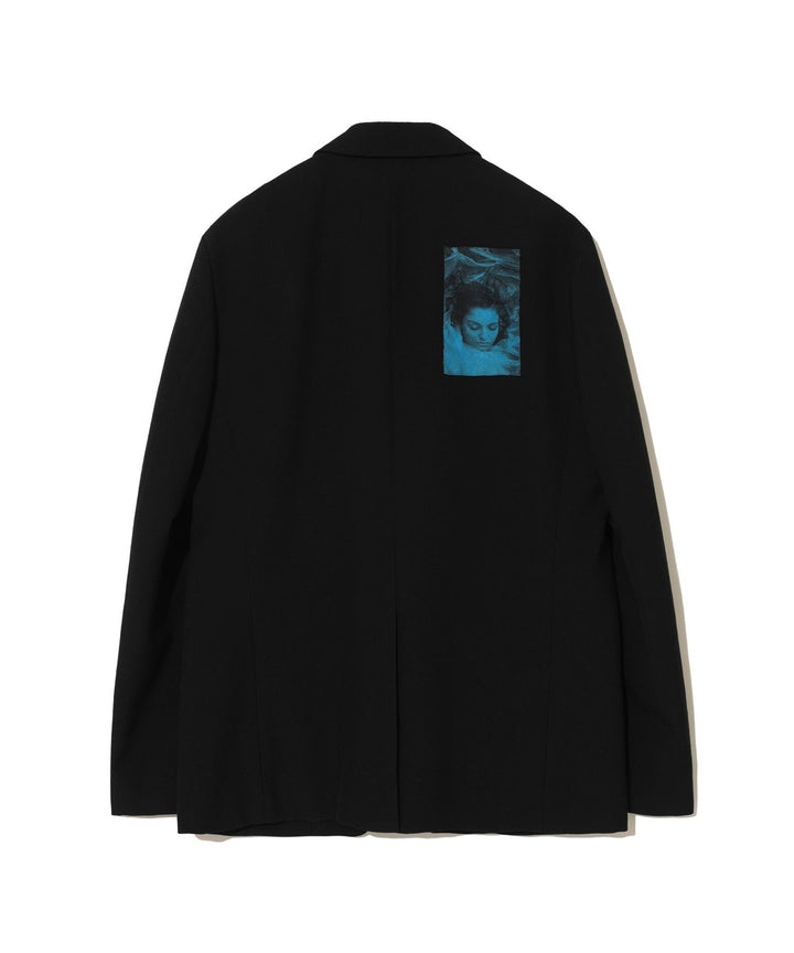 Blue Patched Jacket