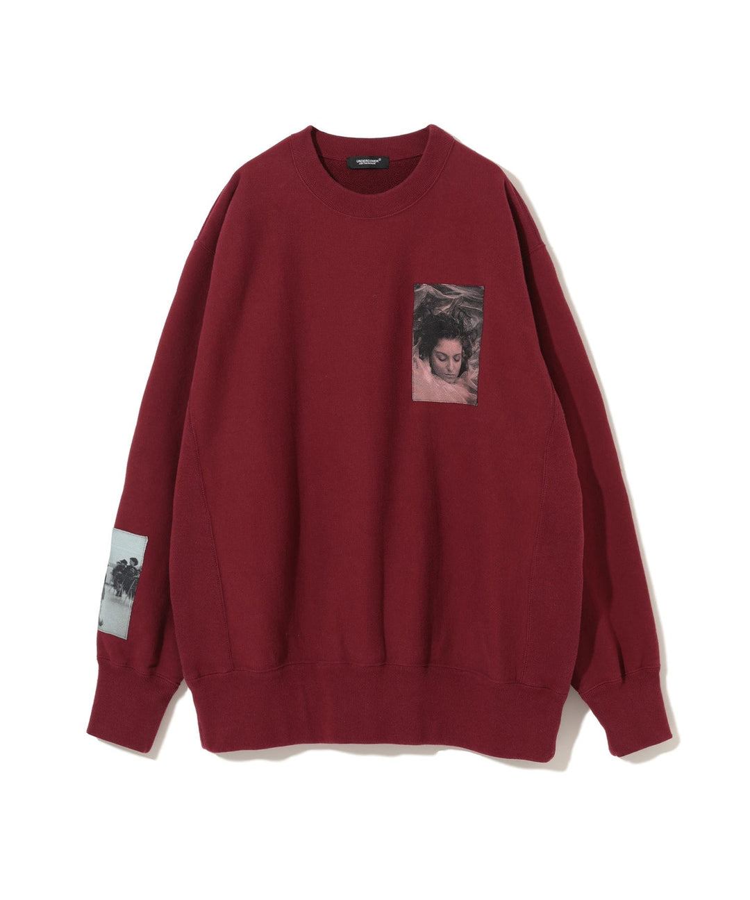 Sweatshirt With Colour Patched