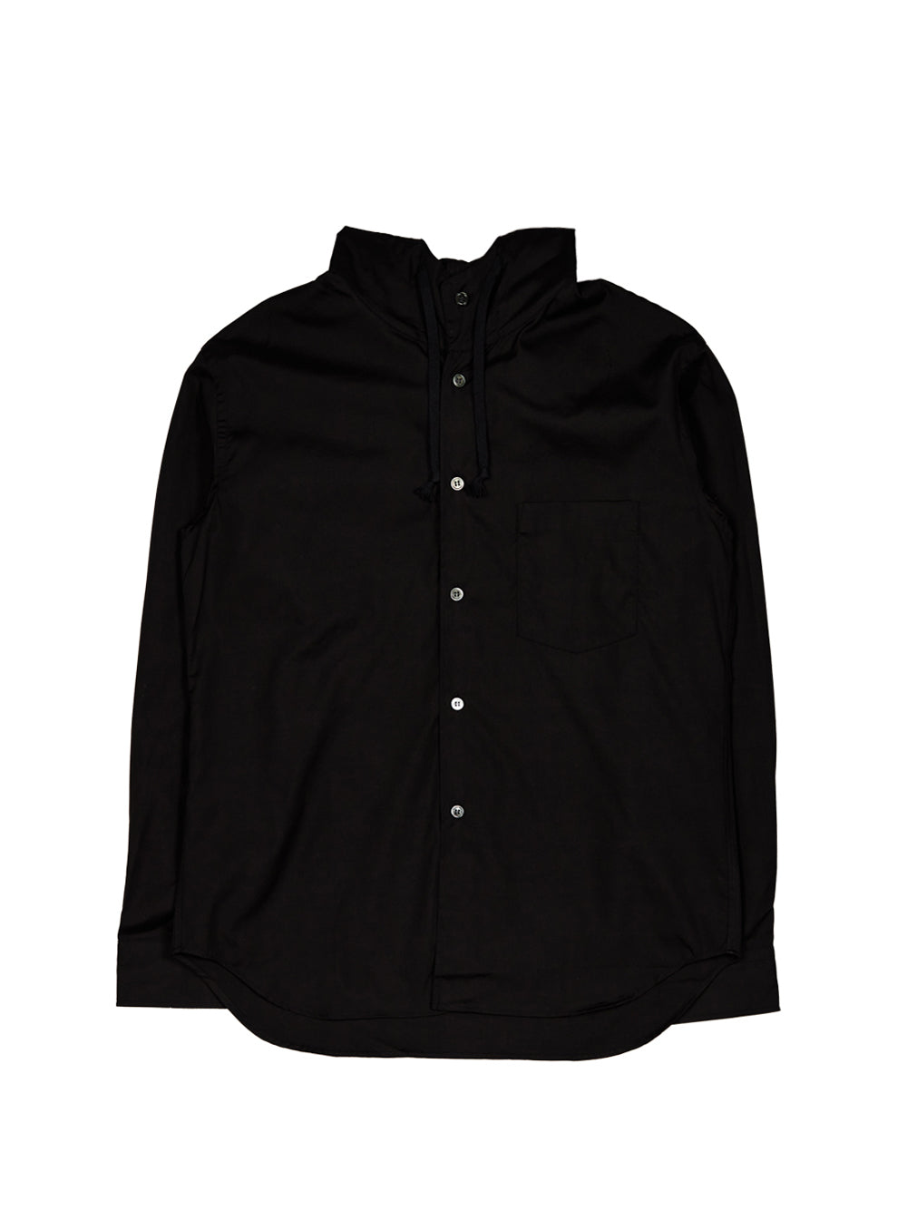 Cotton Broad Hooded Shirt