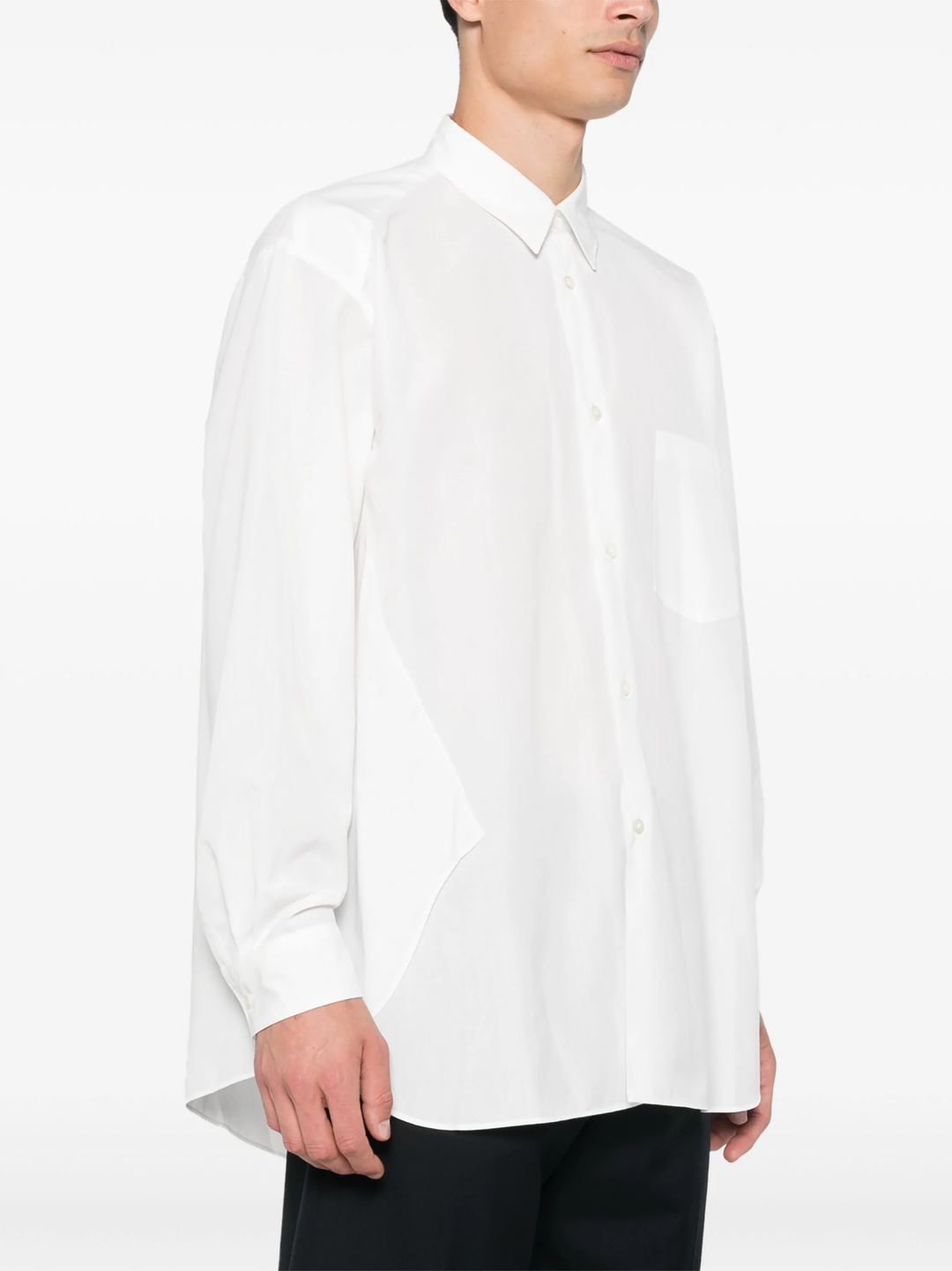 Polyester Spun Broad Thick Shirt