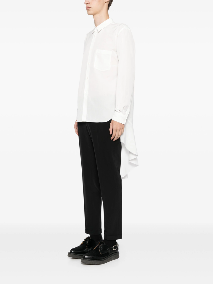 Polyester Spun Broad Thick Shirt