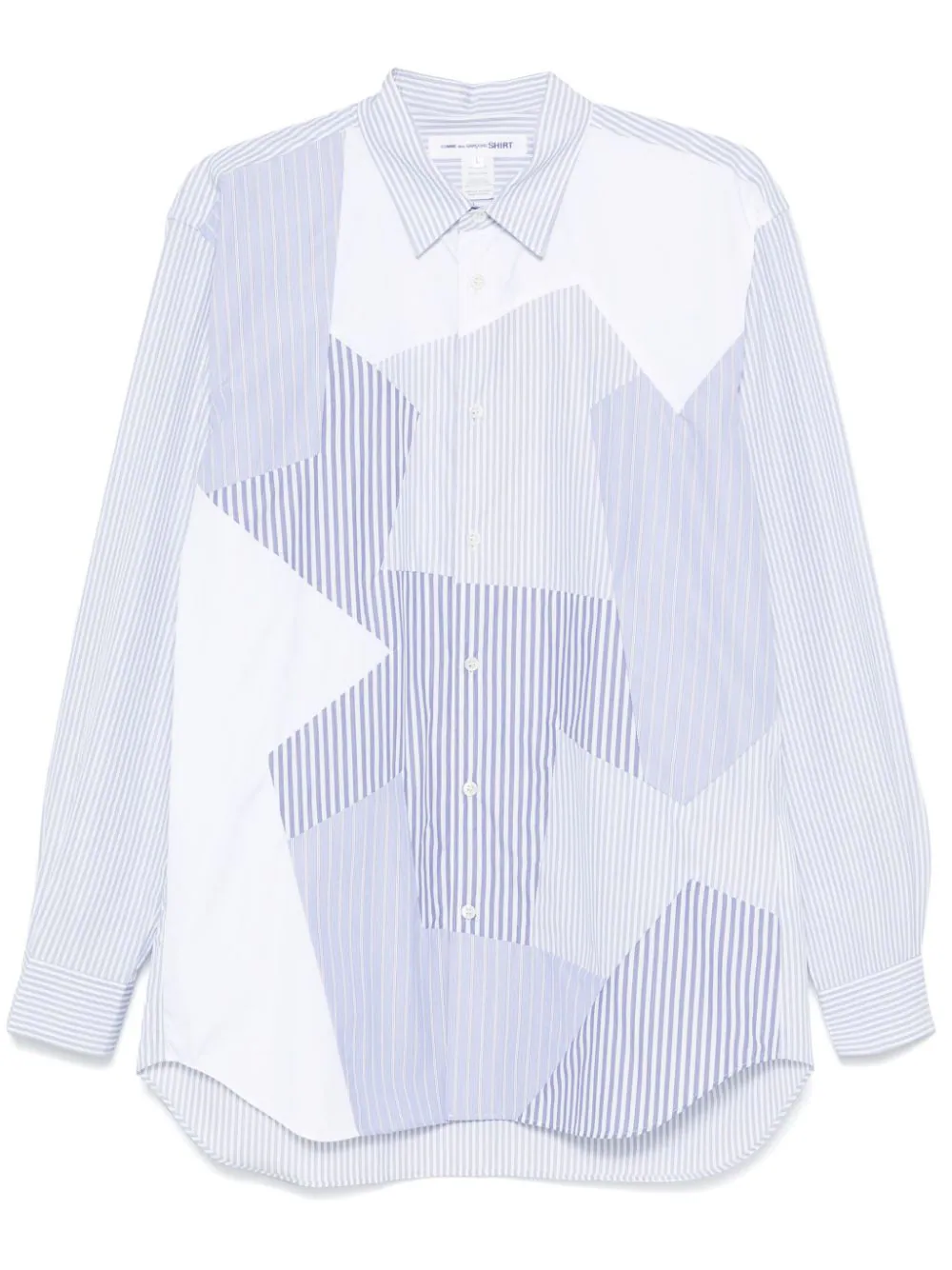 Yarn Dyed Cotton Stripe Poplin Shirt