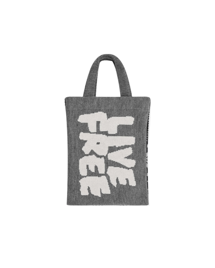 Live Free Jacquard Knit Bag