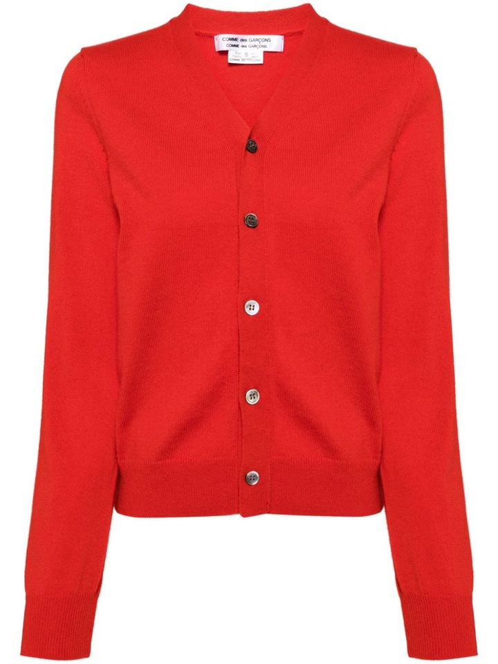 Cashmere Jersey Cardigan