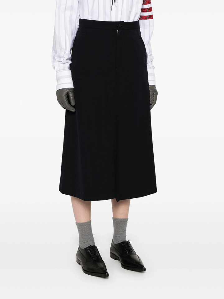 Wool Gabardine Medium Skirt