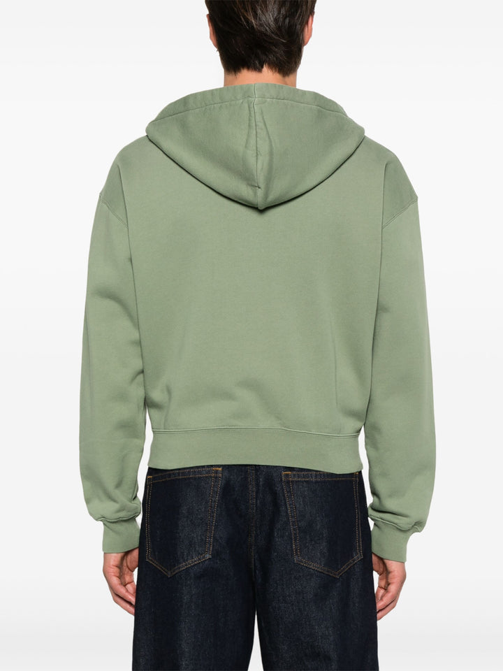 Le hoodie Gros Grain zippe