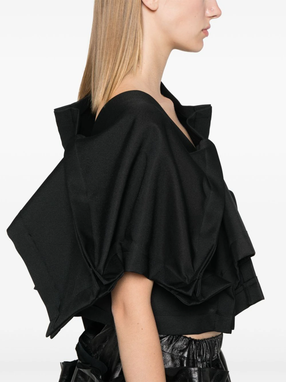 Polyester Gabardine Cape Jacket