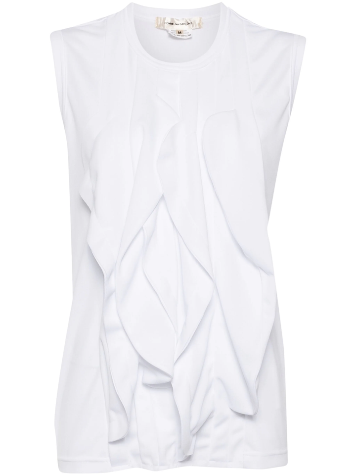 Polyester Pique Sleeveless T-Shirt