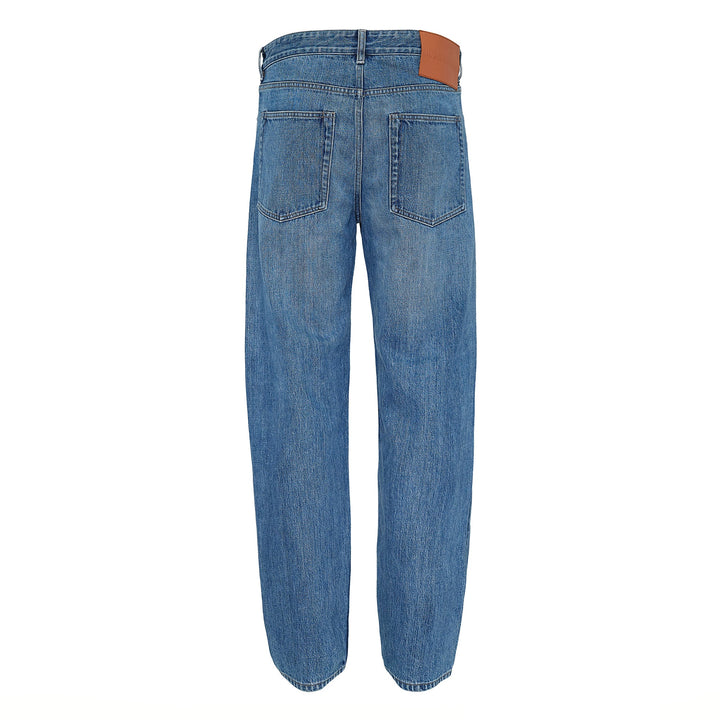 Standard Washed Denim Trousers